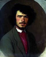 Portrait of an agronomist M.E. Vyunnikov, 1868, kramskoy