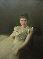 Portrait of Anna von Derviz, 1881, kramskoy