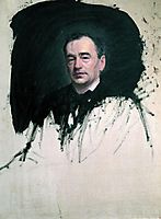 Portrait of Dr. Karl A. Rauhfus , 1887, kramskoy