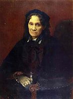 Portrait of Ekaterina Kornilova, 1880, kramskoy