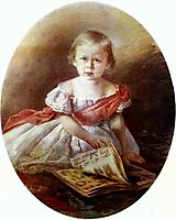 Portrait of a Girl, 1870, kramskoy