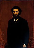 Portrait A.I.Kuindzhi , 1870, kramskoy