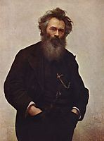 Portrait of the painter Ivan Shishkin, 1880, kramskoy