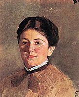 Portrait of a Woman, kramskoy