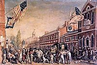 Philadelphia Election Day, 1815, krimmel