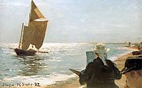 Artists on the Beach, 1882, kroyer