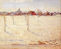 Hornbaek in Winter, 1891, kroyer