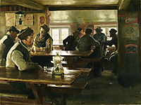 Interior of a Tavern, 1886, kroyer