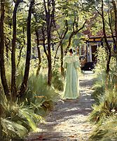 Marie in the Garden, 1895, kroyer