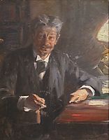 Sketch to portrait of Georg Brandes, 1900, kroyer