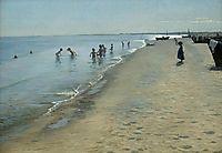 Summer Day on Skagen-s Southern Beach, 1884, kroyer