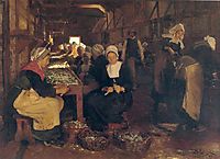 Women of Concarneau, 1879, kroyer