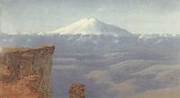 Fog in the mountains. Caucasus, c.1908, kuindzhi