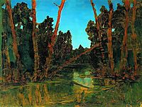 Forest swamp, c.1908, kuindzhi