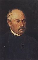 Portrait of an unknown man, c.1895, kuindzhi
