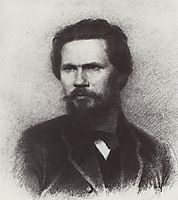 Portrait of Ivan Kramskoi, kuindzhi