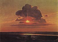 Red sunset, c.1908, kuindzhi
