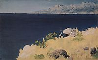 Sea coast. Crimea, c.1890, kuindzhi