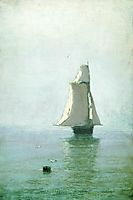 The Sea with a Sailing Ship, kuindzhi