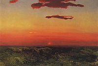Sunset, c.1908, kuindzhi