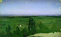 View on Moscow from Sparrow Hills, 1882, kuindzhi