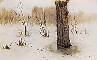 Winter. Thaw, c.1895, kuindzhi