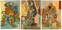 The Famous Unrivalled Hidari Jingoro, kuniyoshi