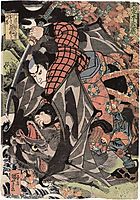Miyamoto Musashi, Edo period, kuniyoshi