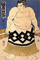 The sumo wrestler, kuniyoshi