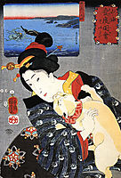 Women, kuniyoshi