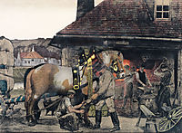 The Farrier, c.1900, kurzweil