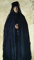 Abbess, 1908, kustodiev