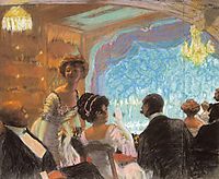 In the box, 1909, kustodiev