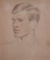 Portrait of K.B. Kustodiev, 1921, kustodiev