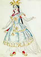 Princess Anfisa, 1924, kustodiev