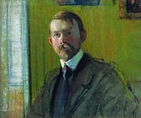 Self Portrait , kustodiev