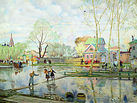 Spring, 1921, kustodiev