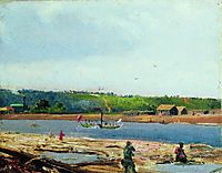 Summer Evening, kustodiev