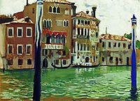 Venice, 1907, kustodiev