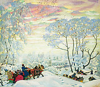 Winter, 1916, kustodiev