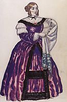 Zhivoiedova, 1914, kustodiev