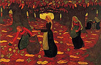 Chestnut Gatherers, 1893, lacombe