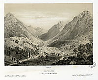 Cauterets - Vue prise du Mamelon vert, lalanne