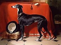 Eos, A Favorite Greyhound of Prince Albert, 1841, landseer