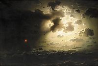 Night at Sea, 1858, larson