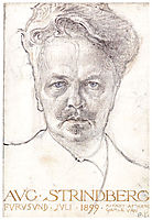 August Strindberg, 1899, larsson