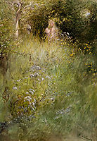 A Fairy Or Kersti And A View Of A Meadow, larsson