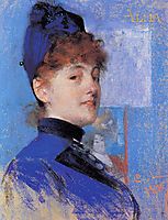 Portrait of Alma, 1887, larsson
