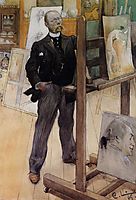 Self-portrait, 1895, larsson