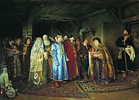 Boyar Wedding, 1883, lebedev